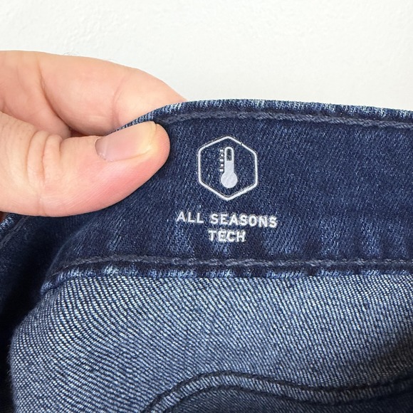 Levis 512 Jeans Mens 34x32 Blue Slim Taper Performance Stretch All Seasons - Picture 4 of 9